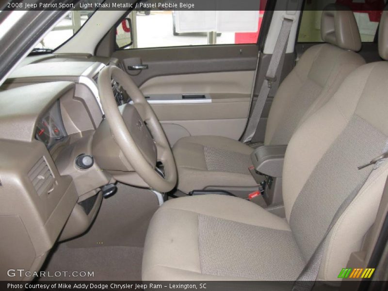 Light Khaki Metallic / Pastel Pebble Beige 2008 Jeep Patriot Sport