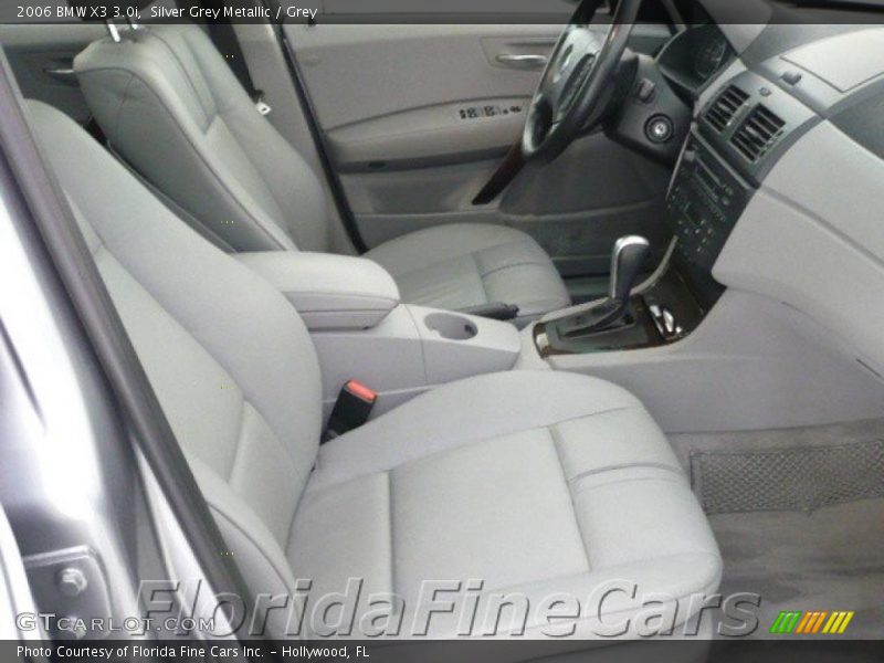 Silver Grey Metallic / Grey 2006 BMW X3 3.0i