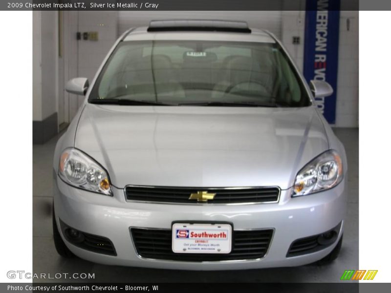 Silver Ice Metallic / Gray 2009 Chevrolet Impala LTZ