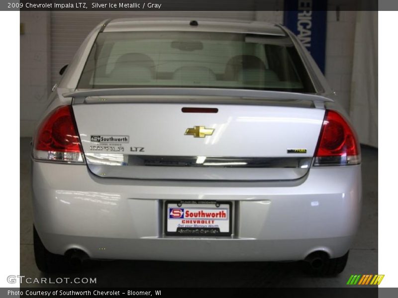 Silver Ice Metallic / Gray 2009 Chevrolet Impala LTZ