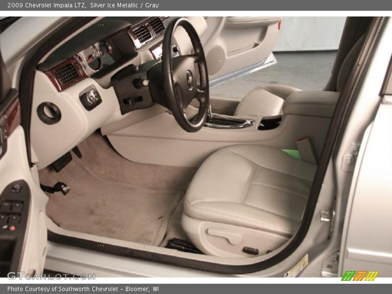 Silver Ice Metallic / Gray 2009 Chevrolet Impala LTZ