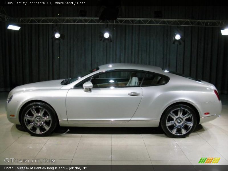 White Sand / Linen 2009 Bentley Continental GT
