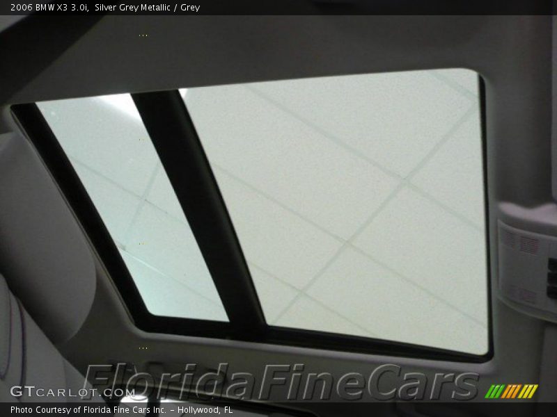 Silver Grey Metallic / Grey 2006 BMW X3 3.0i