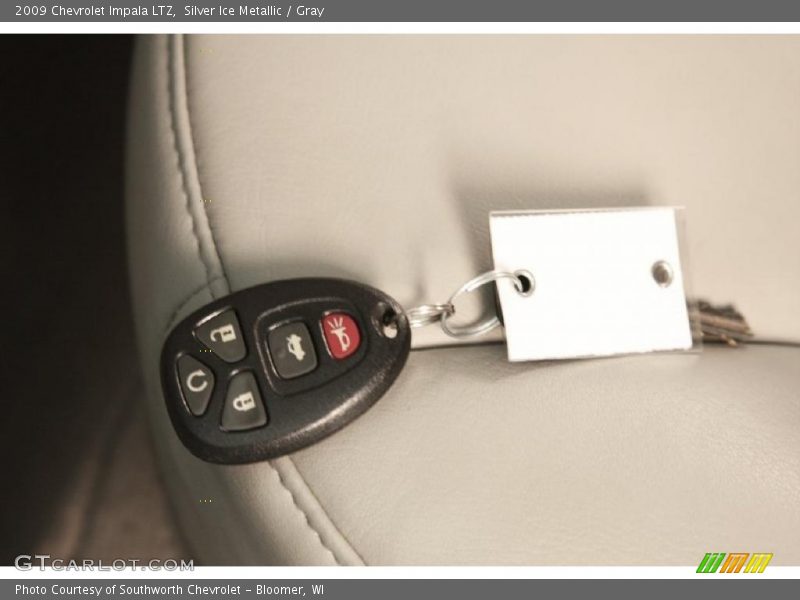 Silver Ice Metallic / Gray 2009 Chevrolet Impala LTZ