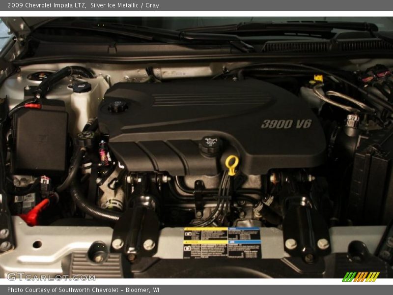 Silver Ice Metallic / Gray 2009 Chevrolet Impala LTZ