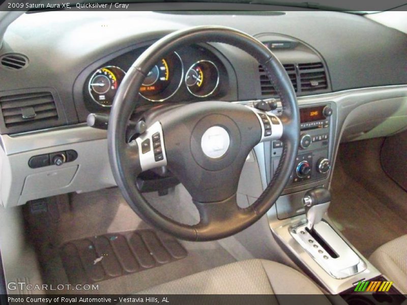 Quicksilver / Gray 2009 Saturn Aura XE