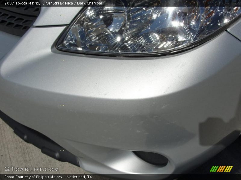 Silver Streak Mica / Dark Charcoal 2007 Toyota Matrix