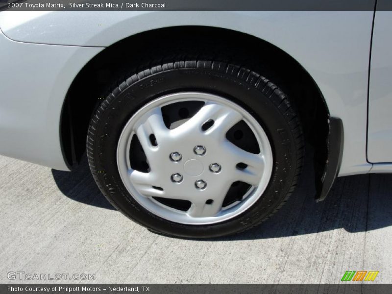 Silver Streak Mica / Dark Charcoal 2007 Toyota Matrix