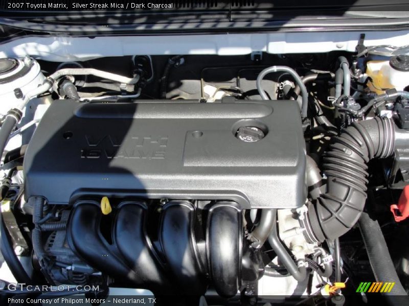 Silver Streak Mica / Dark Charcoal 2007 Toyota Matrix