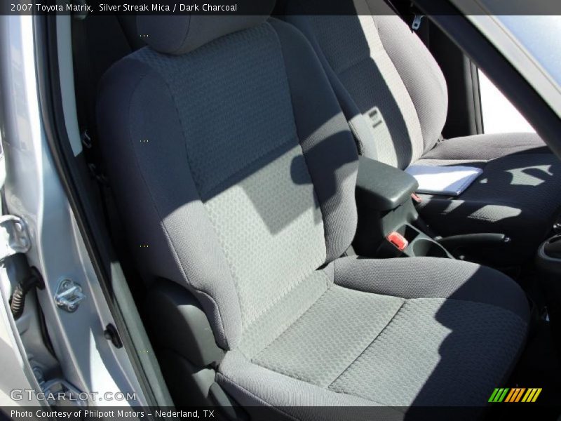 Silver Streak Mica / Dark Charcoal 2007 Toyota Matrix