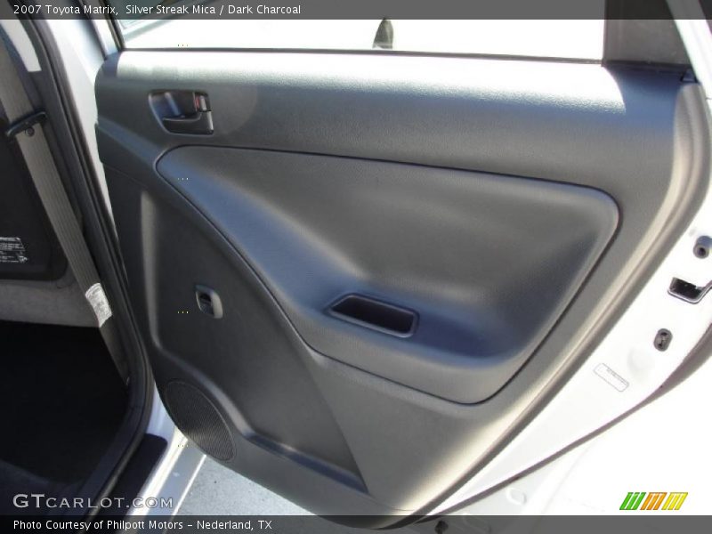 Silver Streak Mica / Dark Charcoal 2007 Toyota Matrix