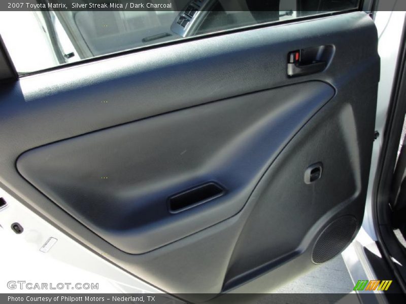 Silver Streak Mica / Dark Charcoal 2007 Toyota Matrix