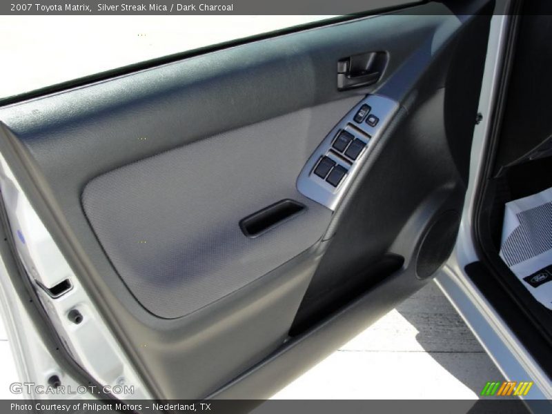 Silver Streak Mica / Dark Charcoal 2007 Toyota Matrix
