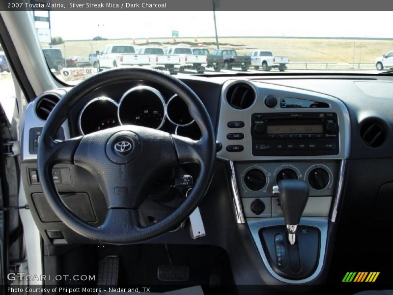 Silver Streak Mica / Dark Charcoal 2007 Toyota Matrix
