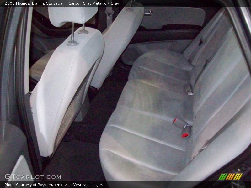 Carbon Gray Metallic / Gray 2008 Hyundai Elantra GLS Sedan