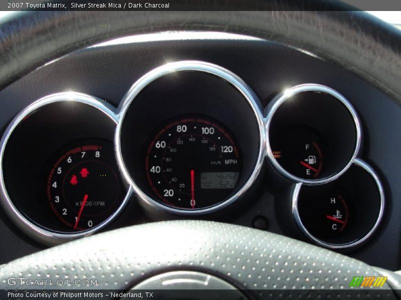 Silver Streak Mica / Dark Charcoal 2007 Toyota Matrix