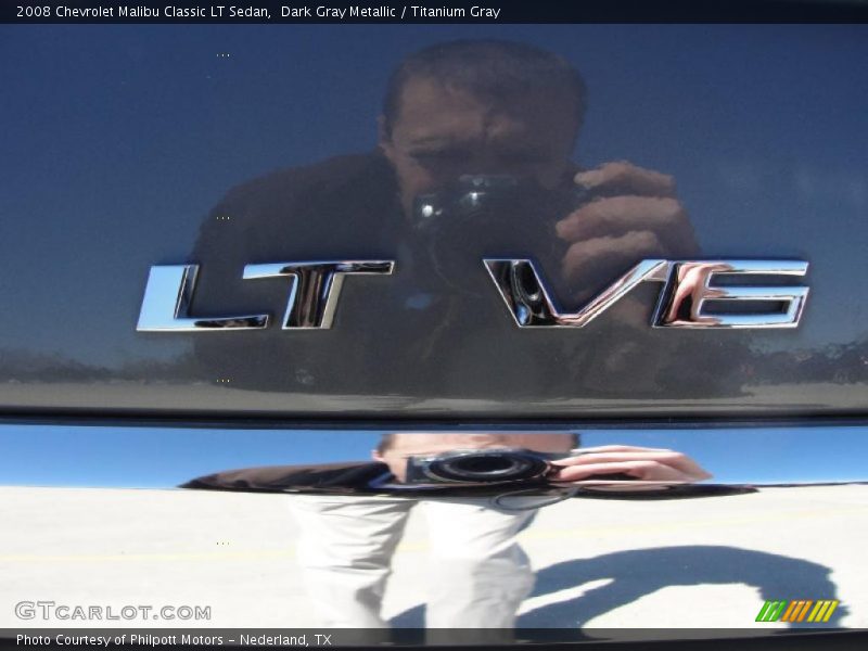 Dark Gray Metallic / Titanium Gray 2008 Chevrolet Malibu Classic LT Sedan