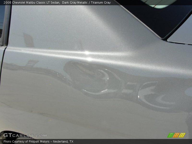 Dark Gray Metallic / Titanium Gray 2008 Chevrolet Malibu Classic LT Sedan
