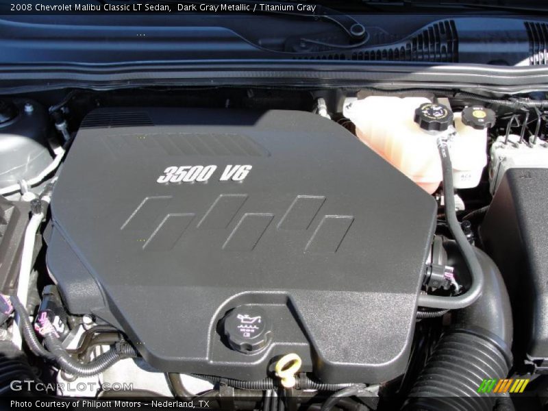 Dark Gray Metallic / Titanium Gray 2008 Chevrolet Malibu Classic LT Sedan