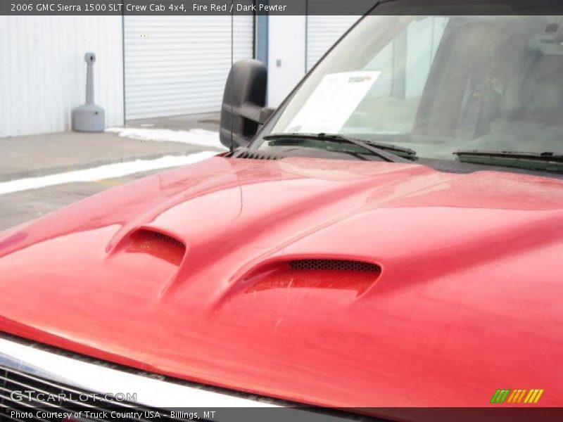 Fire Red / Dark Pewter 2006 GMC Sierra 1500 SLT Crew Cab 4x4