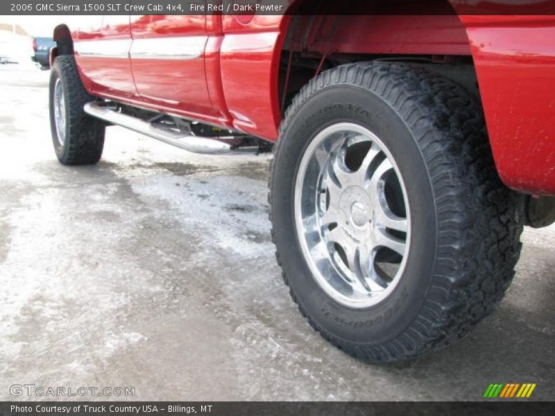 Fire Red / Dark Pewter 2006 GMC Sierra 1500 SLT Crew Cab 4x4