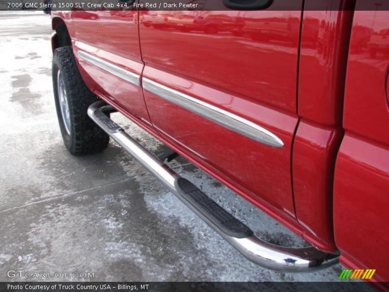 Fire Red / Dark Pewter 2006 GMC Sierra 1500 SLT Crew Cab 4x4