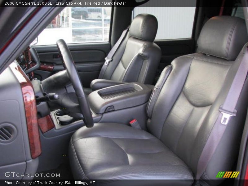 Fire Red / Dark Pewter 2006 GMC Sierra 1500 SLT Crew Cab 4x4