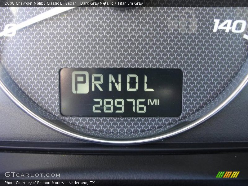Dark Gray Metallic / Titanium Gray 2008 Chevrolet Malibu Classic LT Sedan