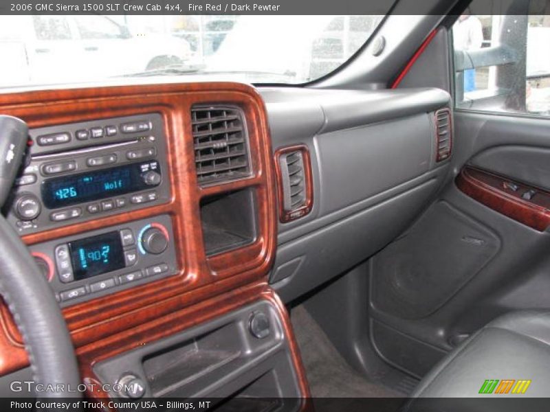 Fire Red / Dark Pewter 2006 GMC Sierra 1500 SLT Crew Cab 4x4