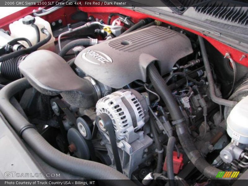 Fire Red / Dark Pewter 2006 GMC Sierra 1500 SLT Crew Cab 4x4