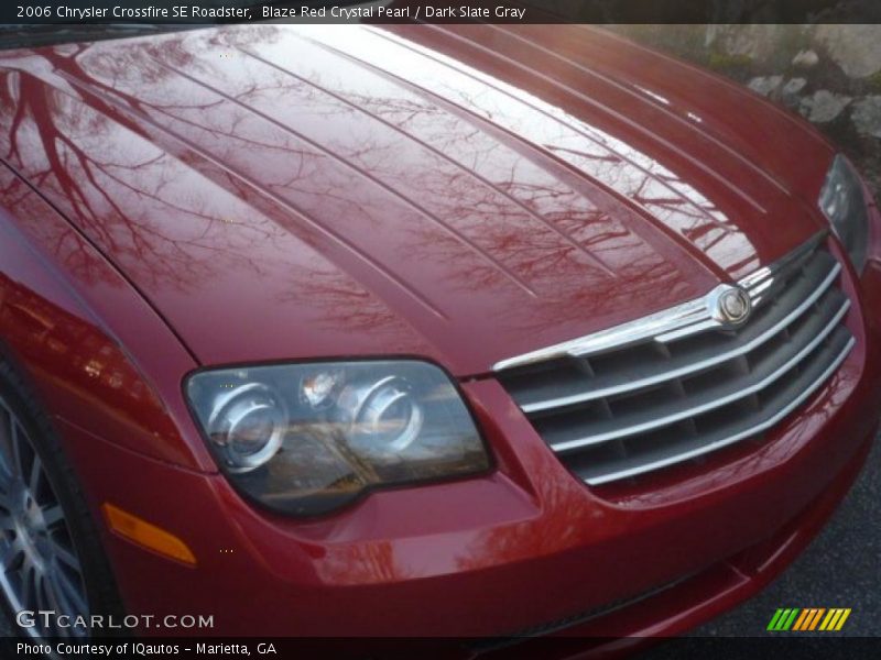 Blaze Red Crystal Pearl / Dark Slate Gray 2006 Chrysler Crossfire SE Roadster