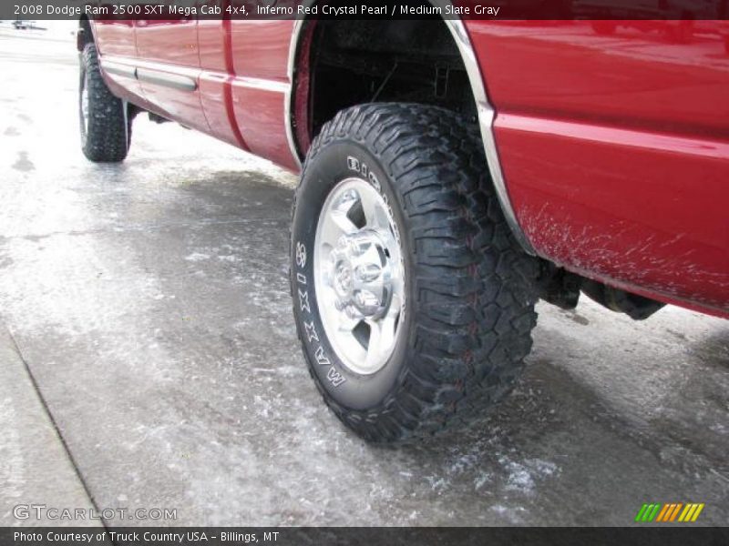 Inferno Red Crystal Pearl / Medium Slate Gray 2008 Dodge Ram 2500 SXT Mega Cab 4x4