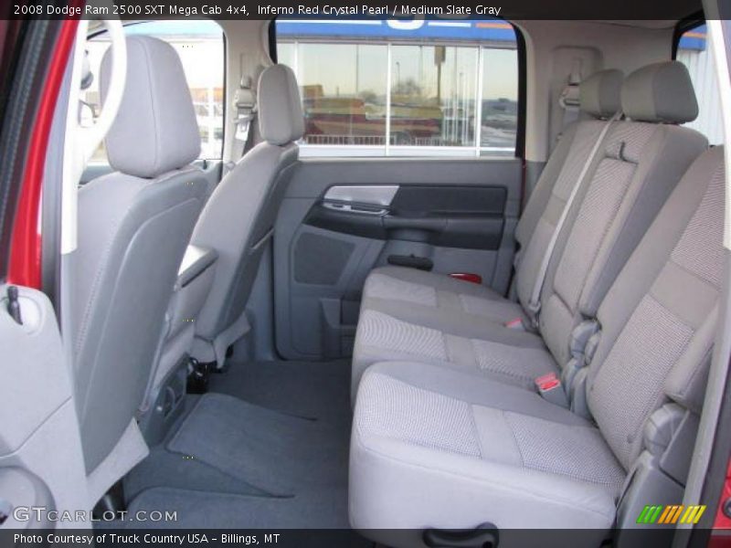 Inferno Red Crystal Pearl / Medium Slate Gray 2008 Dodge Ram 2500 SXT Mega Cab 4x4