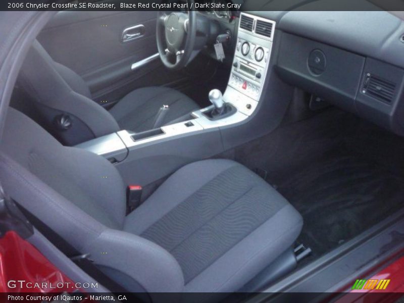  2006 Crossfire SE Roadster Dark Slate Gray Interior