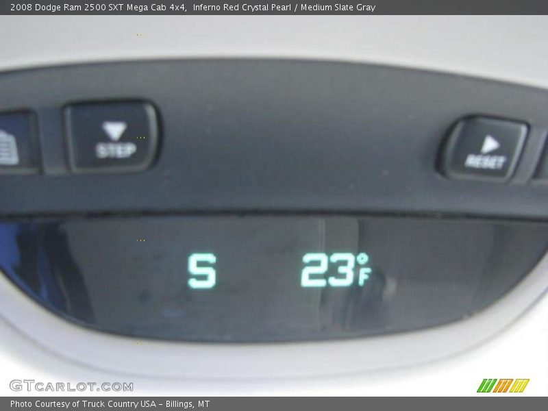 Inferno Red Crystal Pearl / Medium Slate Gray 2008 Dodge Ram 2500 SXT Mega Cab 4x4