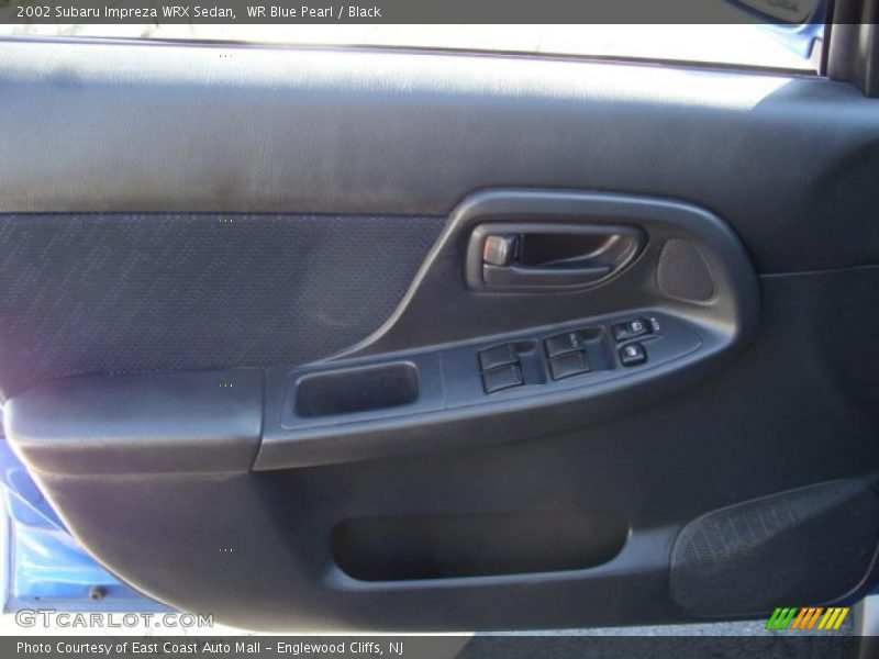 WR Blue Pearl / Black 2002 Subaru Impreza WRX Sedan