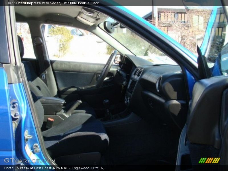 WR Blue Pearl / Black 2002 Subaru Impreza WRX Sedan