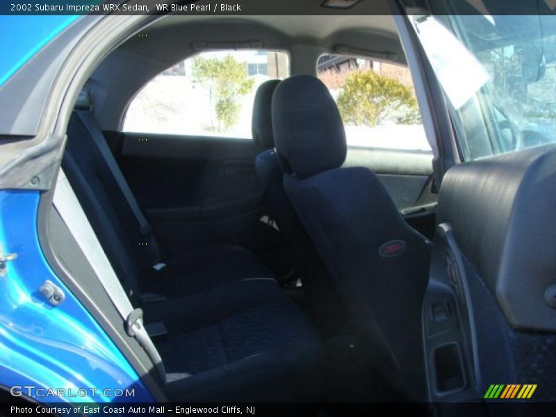 WR Blue Pearl / Black 2002 Subaru Impreza WRX Sedan