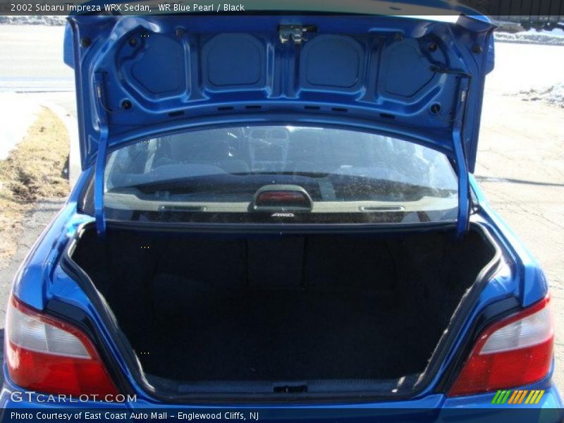 WR Blue Pearl / Black 2002 Subaru Impreza WRX Sedan