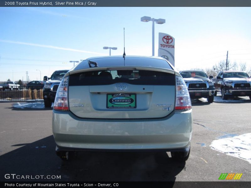 Silver Pine Mica / Gray 2008 Toyota Prius Hybrid