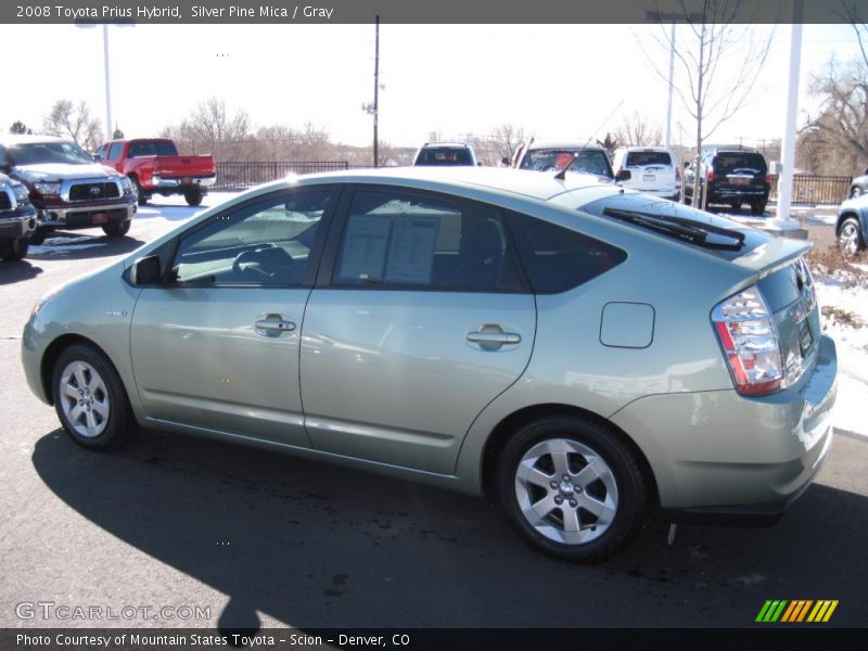 Silver Pine Mica / Gray 2008 Toyota Prius Hybrid