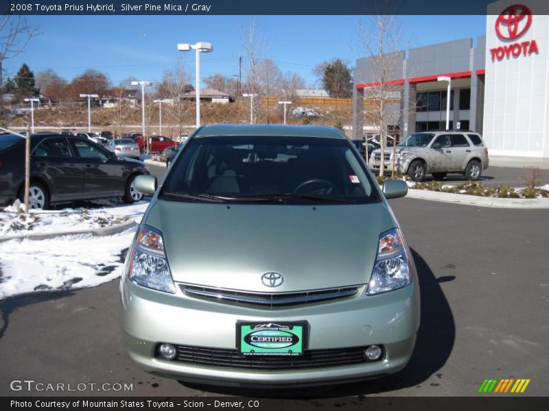 Silver Pine Mica / Gray 2008 Toyota Prius Hybrid