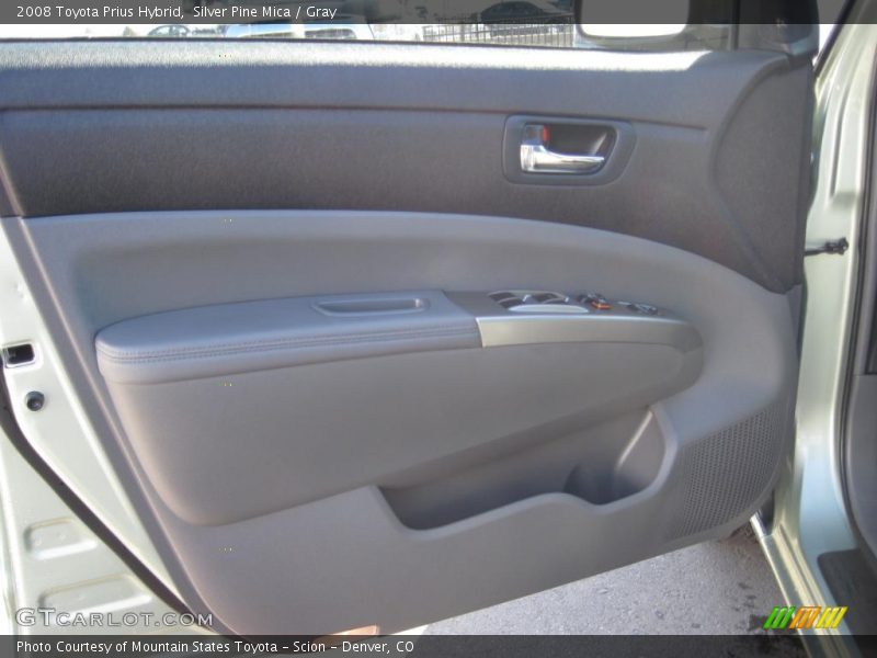 Silver Pine Mica / Gray 2008 Toyota Prius Hybrid