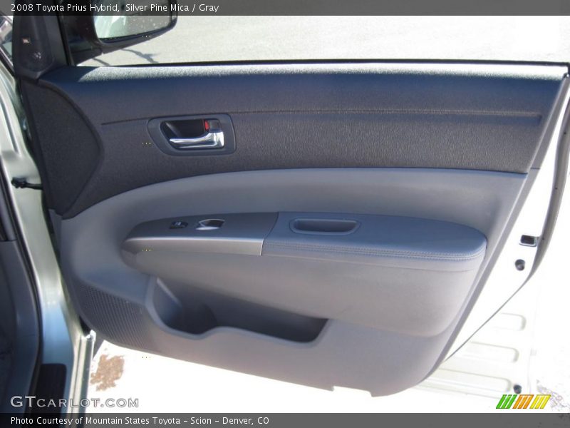 Silver Pine Mica / Gray 2008 Toyota Prius Hybrid