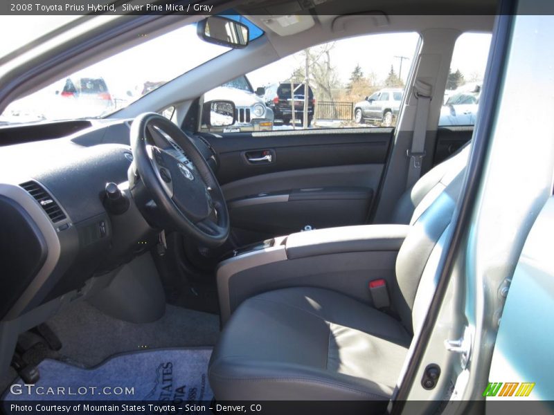 Silver Pine Mica / Gray 2008 Toyota Prius Hybrid