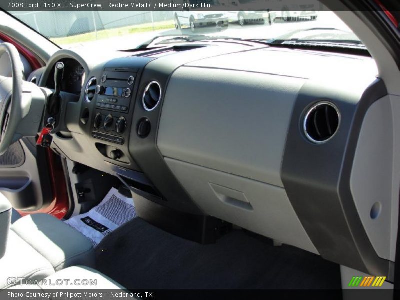 Redfire Metallic / Medium/Dark Flint 2008 Ford F150 XLT SuperCrew