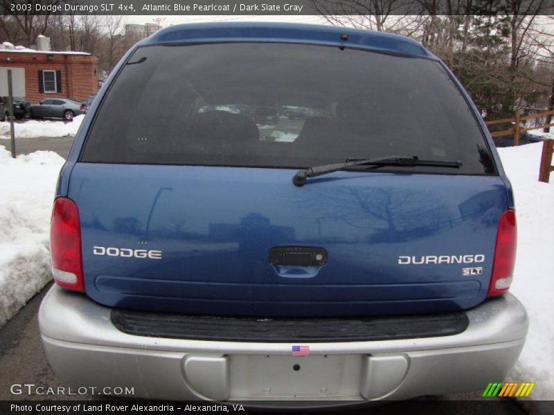 Atlantic Blue Pearlcoat / Dark Slate Gray 2003 Dodge Durango SLT 4x4