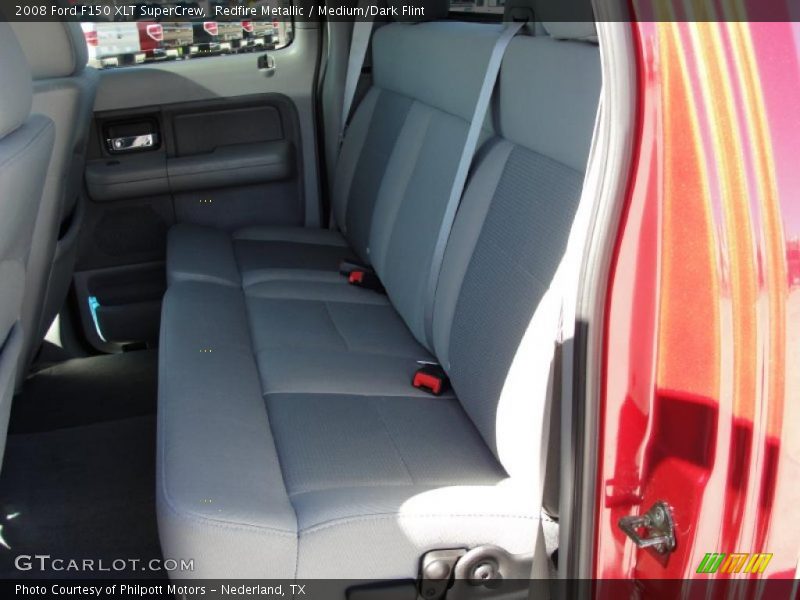 Redfire Metallic / Medium/Dark Flint 2008 Ford F150 XLT SuperCrew