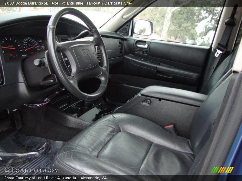 Atlantic Blue Pearlcoat / Dark Slate Gray 2003 Dodge Durango SLT 4x4