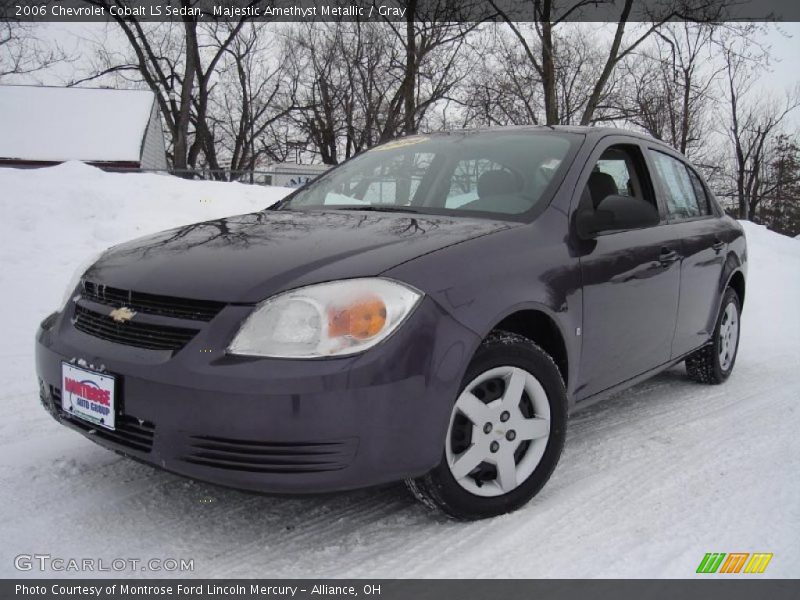 Majestic Amethyst Metallic / Gray 2006 Chevrolet Cobalt LS Sedan